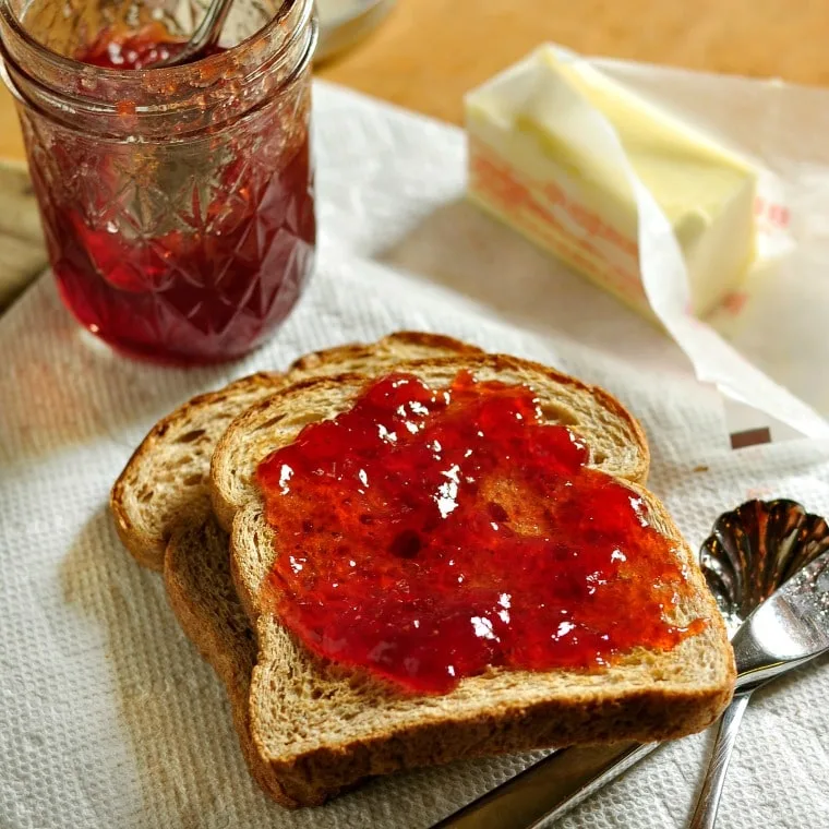 Wild Strawberry Jam Sandwich Bag