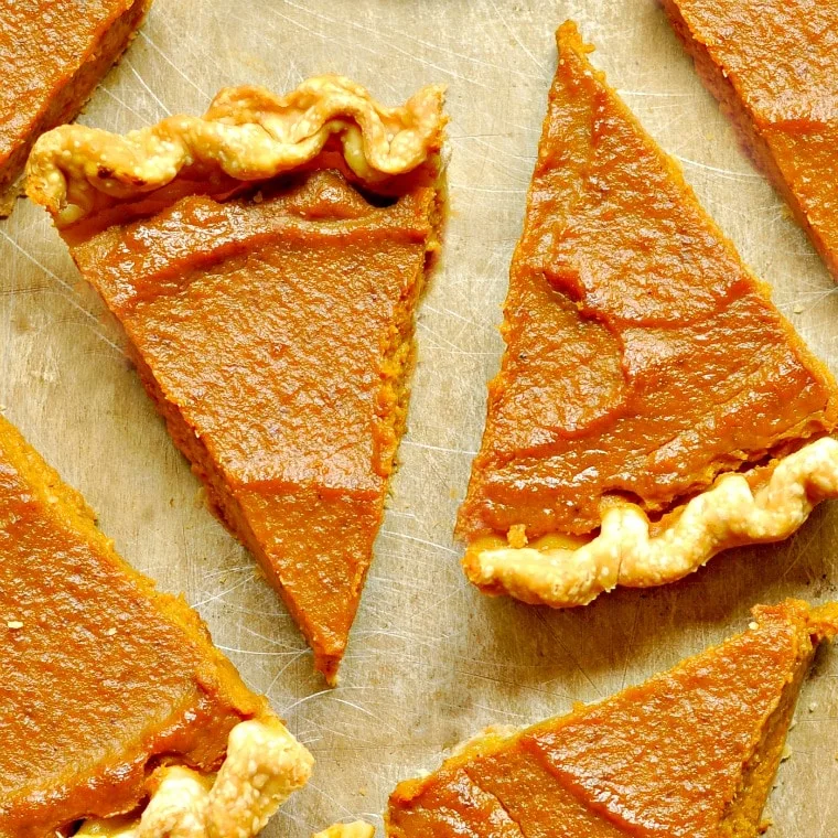 pumpkin pie history text middle school