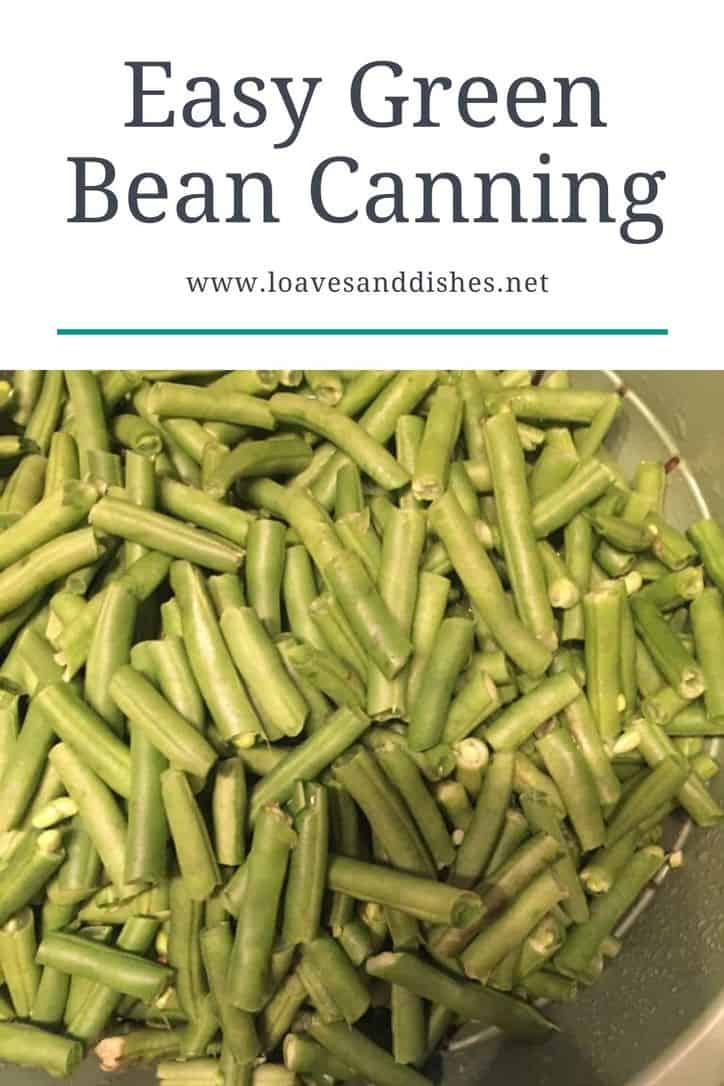 EASY GREEN BEAN CANNING FOR BUSY PEOPLE • Loaves and Dishes