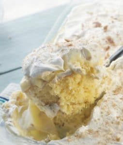 30 Minute • Banana Pudding Poke Cake • Loaves and Dishes