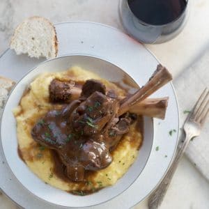 How to Cook Lamb Shanks • Loaves and Dishes