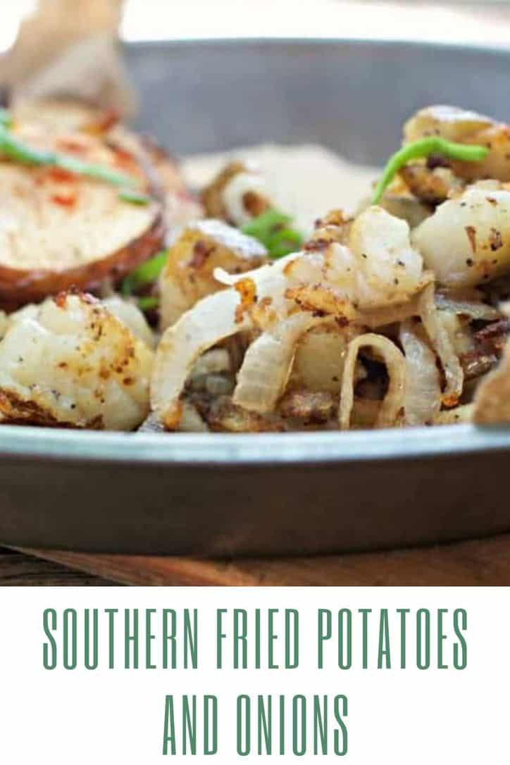 Southern Fried Potatoes and Onions Recipe • Loaves and Dishes