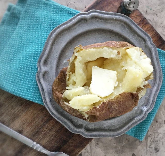 Yummy Can Potatoes Baked Potato Quick Cooking from Your Microwave in Minutes