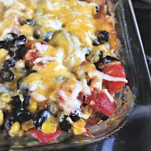 Easy Taco Bake Casserole • Loaves and Dishes