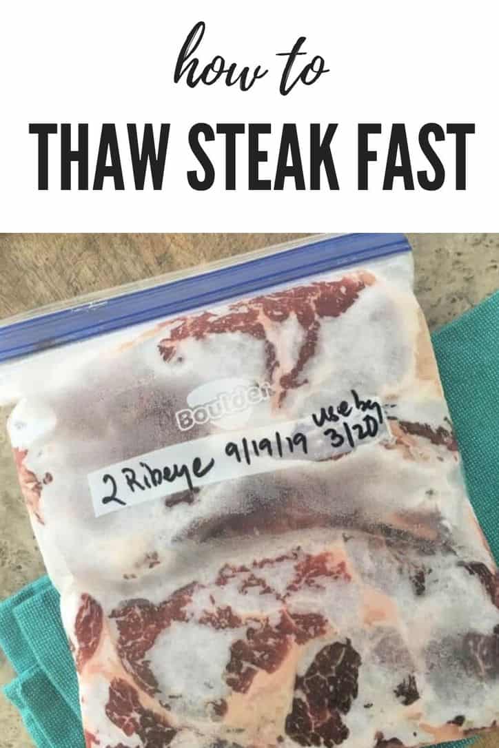 How To Thaw A Steak Fast Loaves And Dishes   How To Thaw Steak Fast 