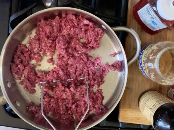 The Easiest Way to Cook and Crumble Ground Beef - Fed & Fit