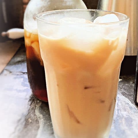 How To Make Vanilla Iced Coffee • Loaves and Dishes