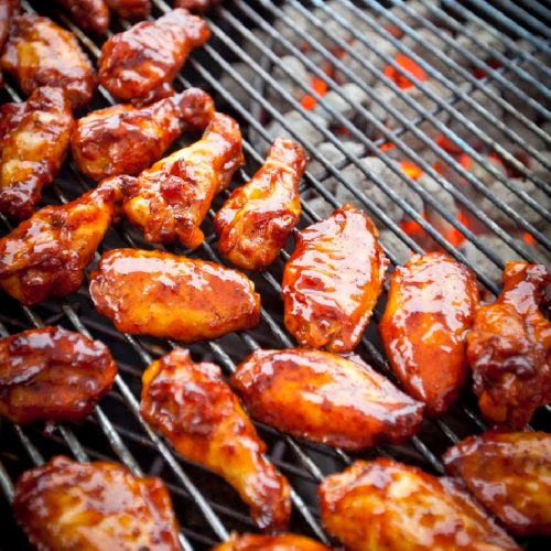 grilled bbq chicken wings