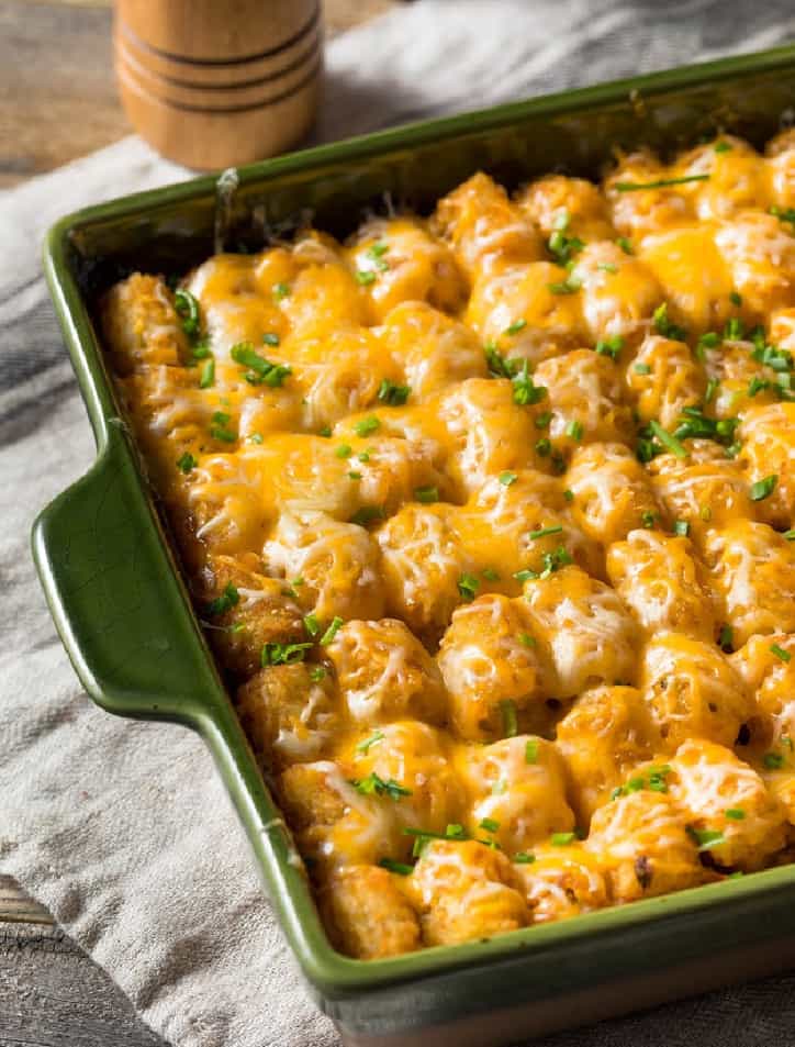 Easy Chicken Tater Tot Casserole Recipes 2023 - AtOnce