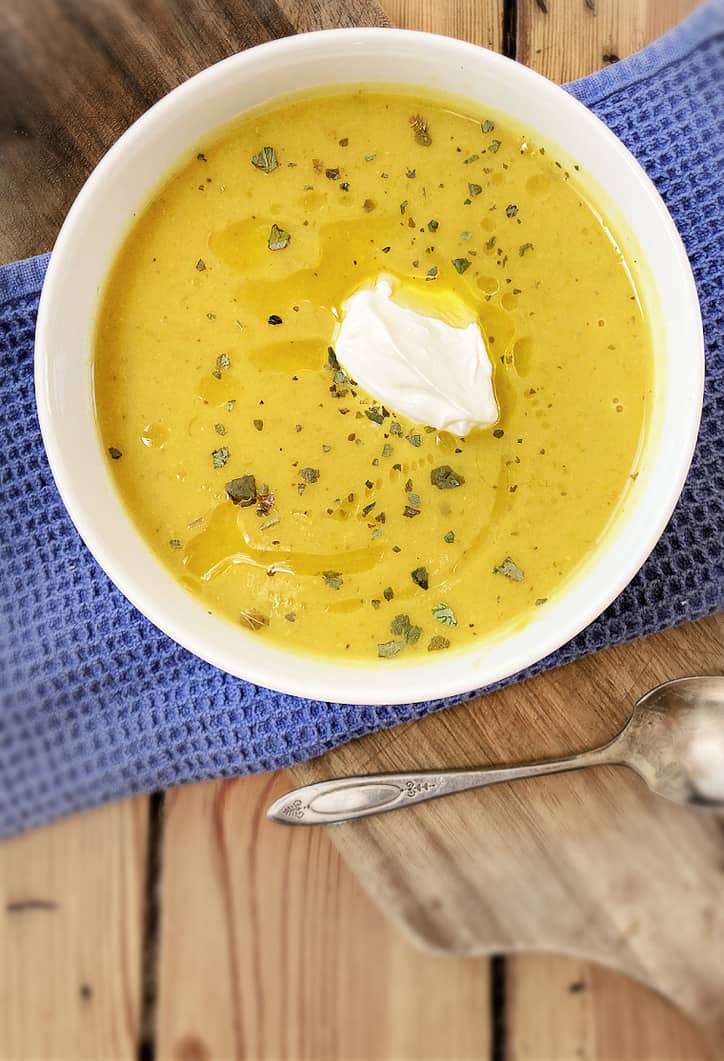 15 Min Cauliflower Soup For The Instant Pot Loaves And Dishes   1 Cauliflower Soup For The Instant Pot 