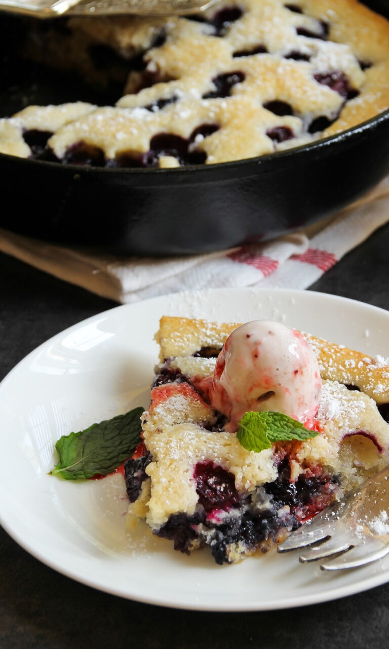 Blueberry Clafoutis Recipe • Loaves And Dishes